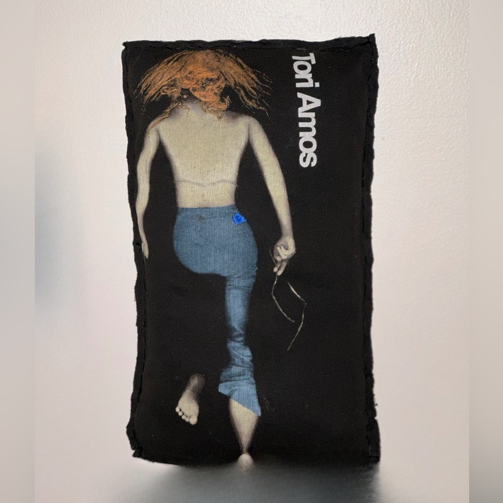 Upcycled Shirt-Made-Pillow:
Tori Amos From The Choir Girl Hotel Tour